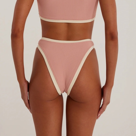 SAME Los Angeles The Grace Ribbed Bottom Pink - Picture 5 of 8